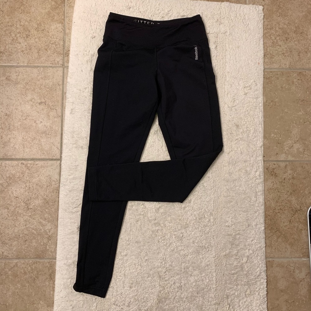 Reebok black leggings size S